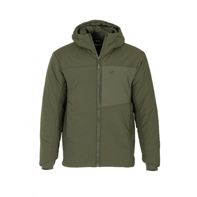 Korda Insulated Hooded Jacket Dark Olive Large