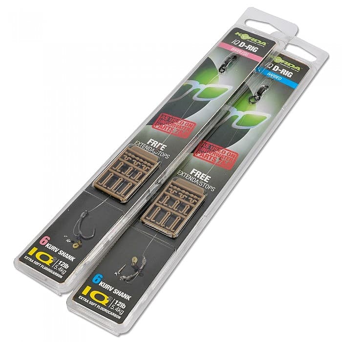 Korda IQ D-Rig Kurv Shank Size 4