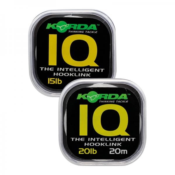 Korda IQ Fluorcarbon Hooklink 15lb 20m