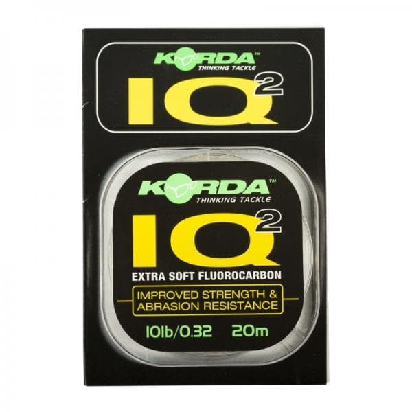 Korda IQ2 Extra Soft Fluorcarbon Hooklink 12lb 20m - foto 3