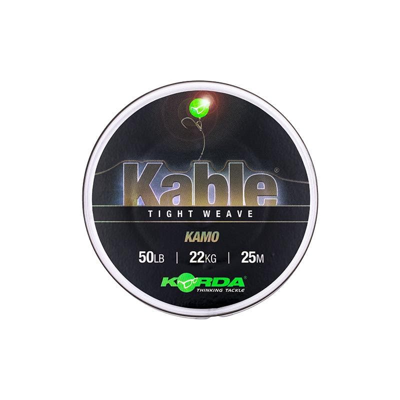 Korda Kable Tight Weave Kamo 25m