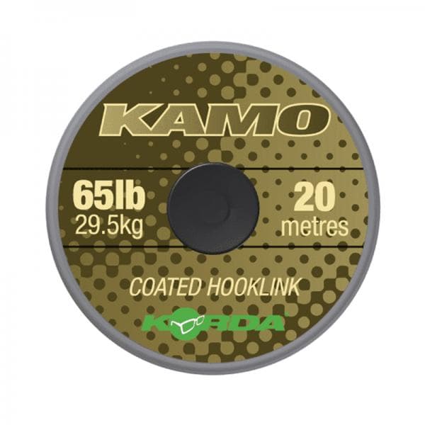 Korda Kamo Coated Hooklink 65lb 20m