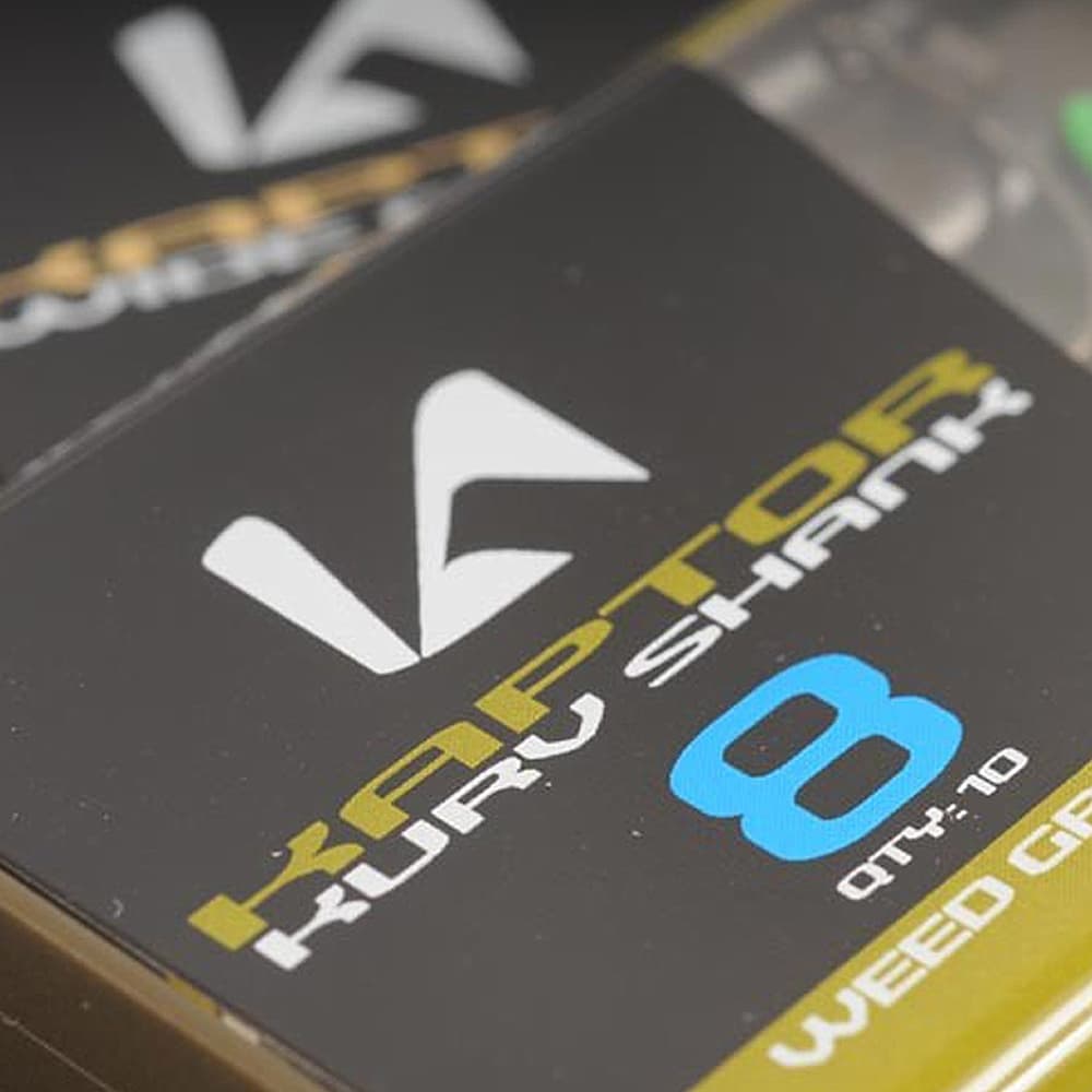 Korda Kaptor Kurv Shank Hook Weed Size 10