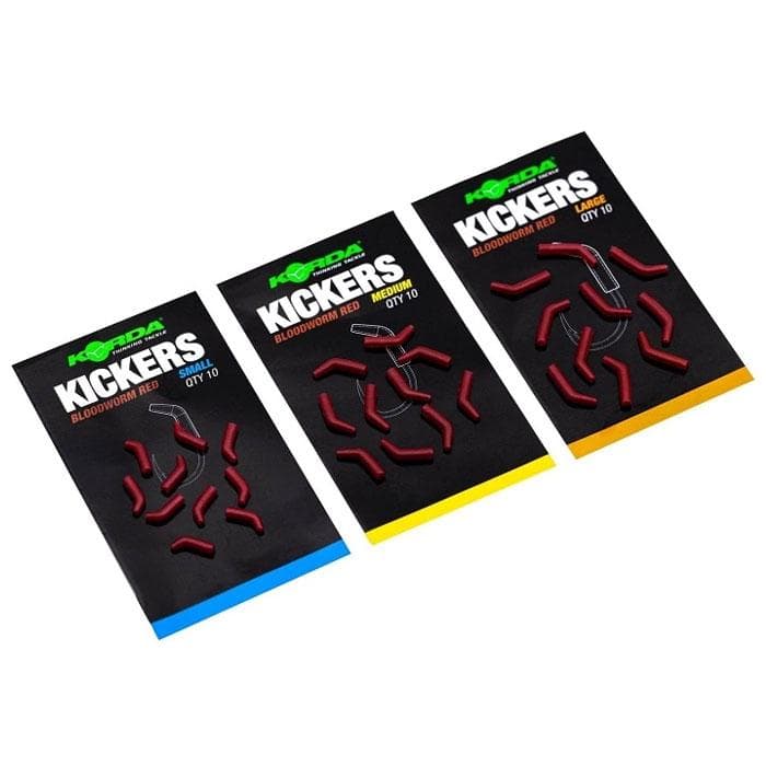Korda Kickers Bloodworm Red Small