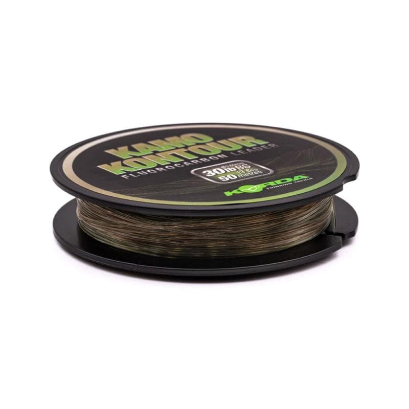 Korda Kontour Camo 50m Fluorocarbon Leader 30lb - 0.60mm - foto 3