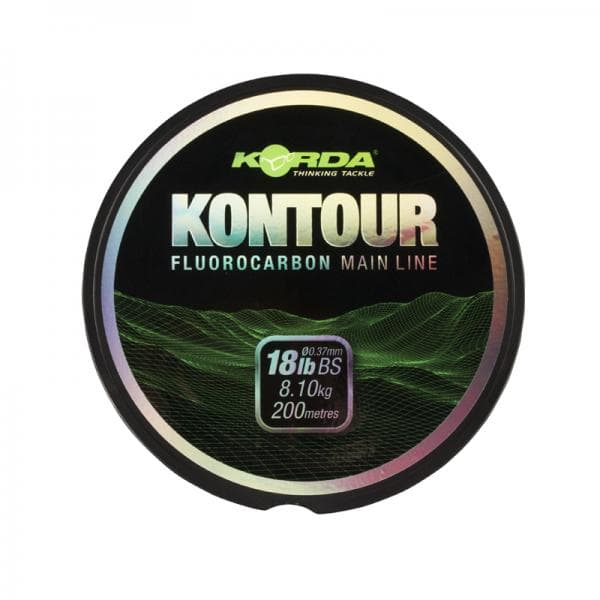 Korda Kontour Fluorocarbon Mainline 200m 18lb