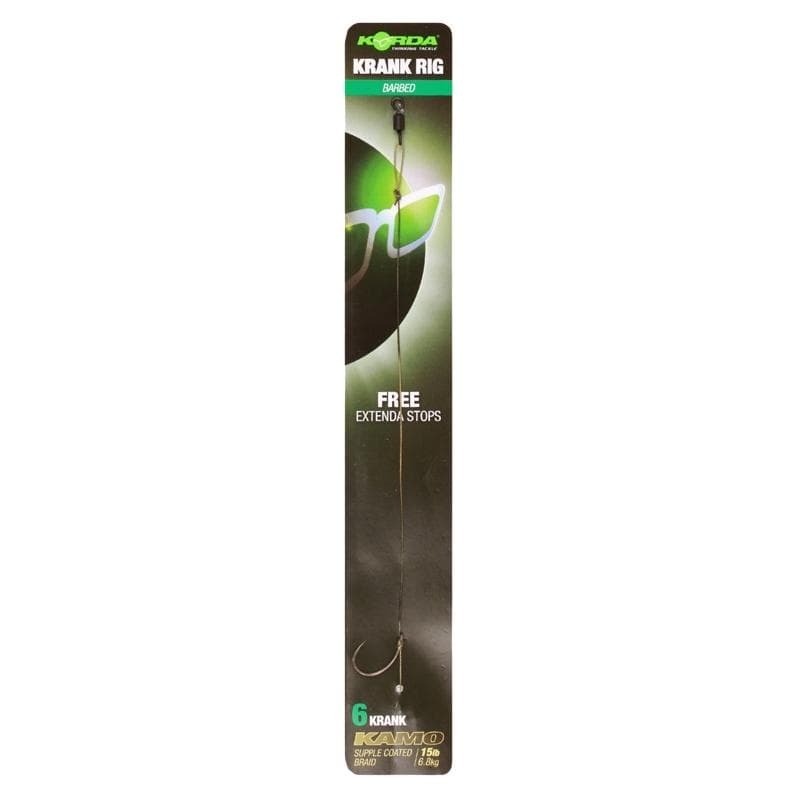 Korda Krank Ready Rig Barbed Size 10