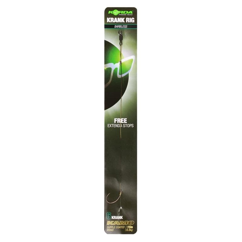 Korda Krank Ready Rig Barbless Size 6