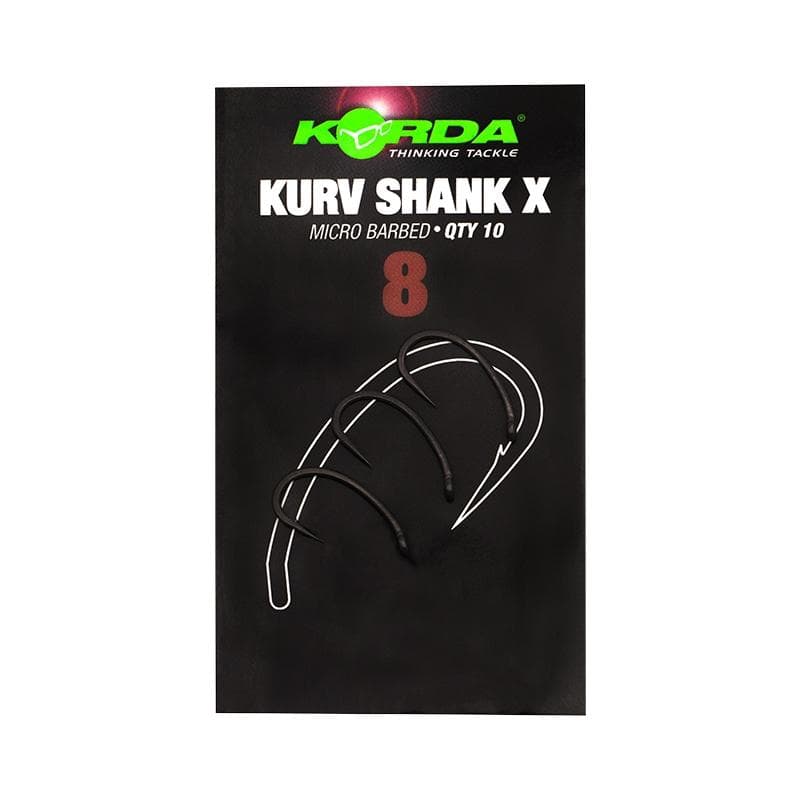 Korda Kurv Shank X Hook Size 8