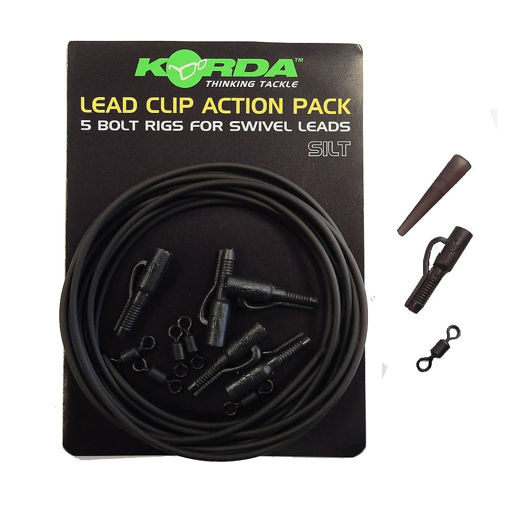 Korda Lead Clip Action Pack Silt