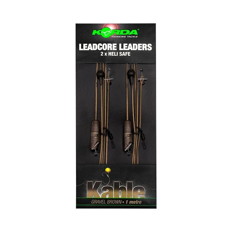 Korda Leadcore Leader Heli Safe Weed 1m