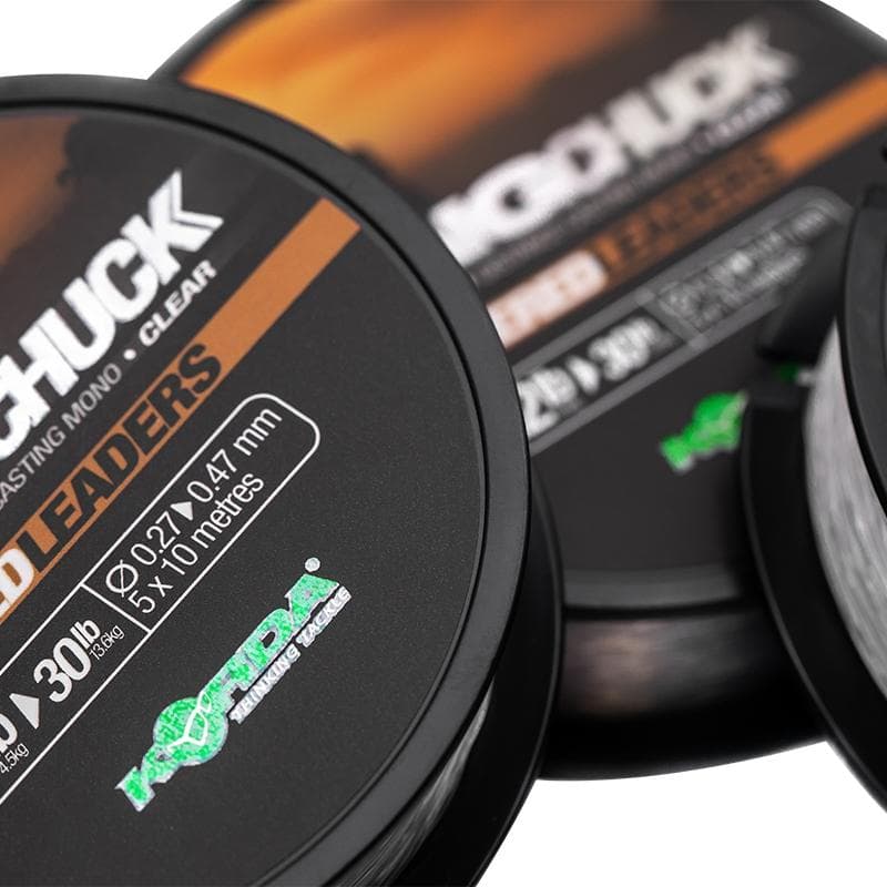 Korda LongChuck Tapered Leaders 5x10m 10-30lb/0.27-0.47mm - foto 3