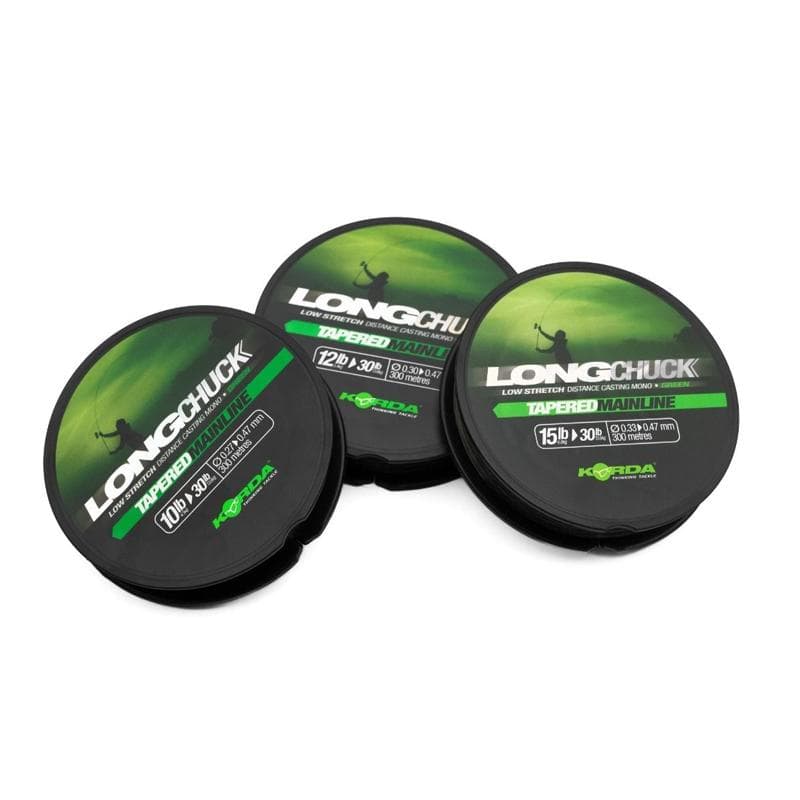 Korda LongChuck Tapered Mainline Green 300m 10-30lb/0.27-0.47mm - foto 2