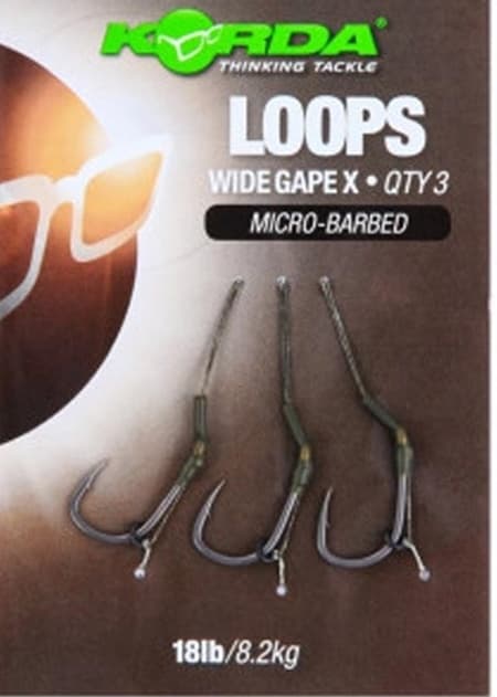 Korda Loop rigs Wide Gape X