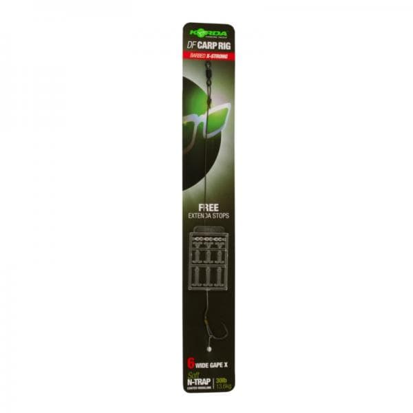Korda N-Trap DF Carp Rig Wide Gape Size 8