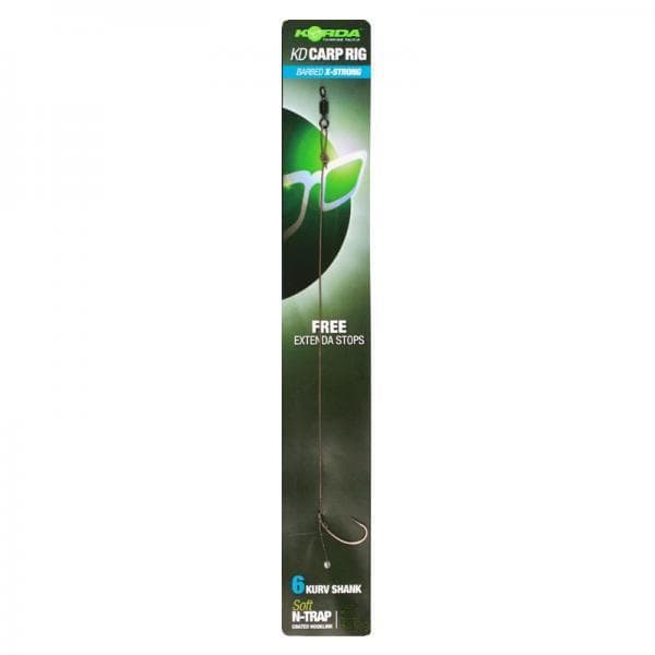 Korda N-Trap KD Carp Rig Kurv Shank Size 2