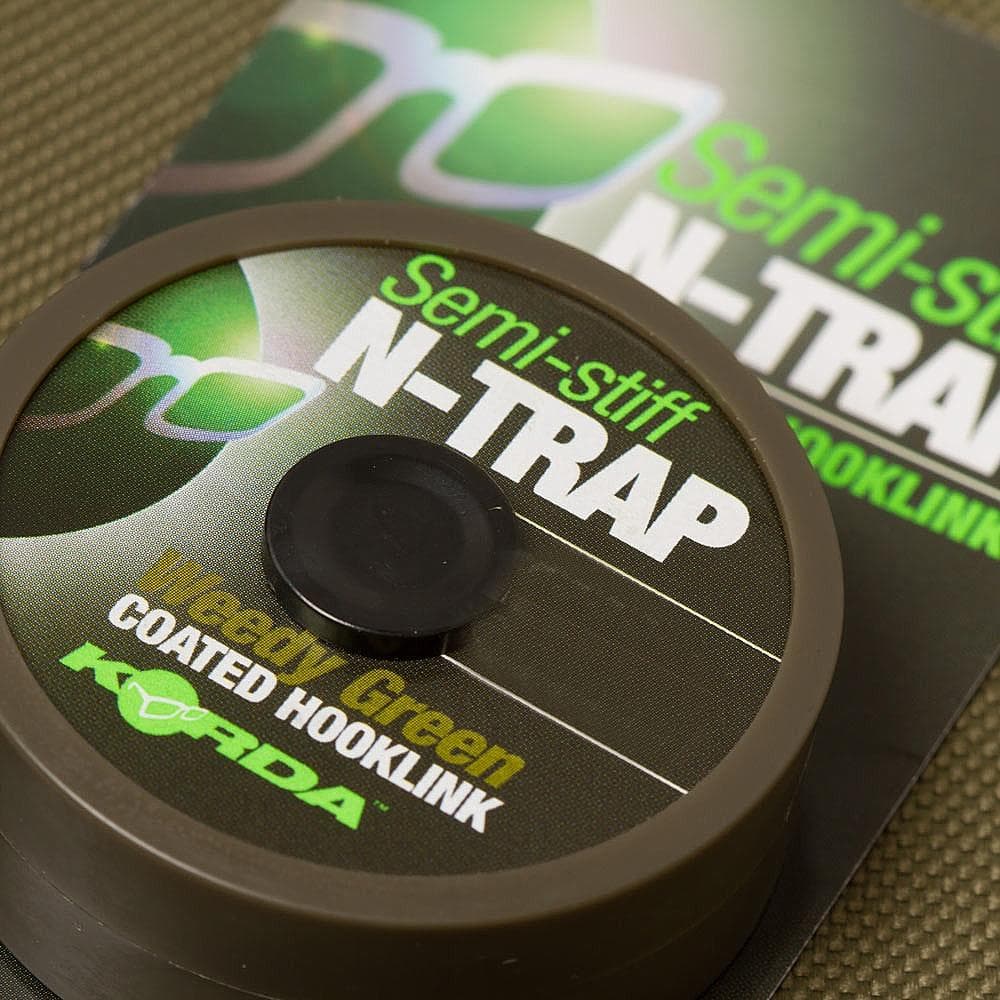Korda N-Trap Semi-Stiff 15LB Weedy Green - foto 2