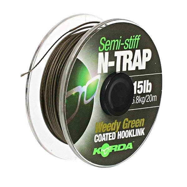 Korda N-Trap Semi-Stiff 30LB Weedy Green