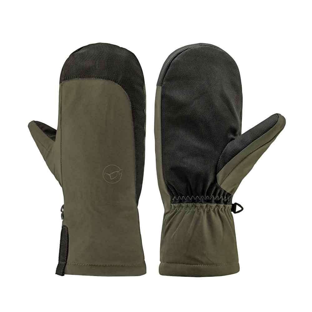 Korda Polar Mittens Dark Olive Large-Xlarge
