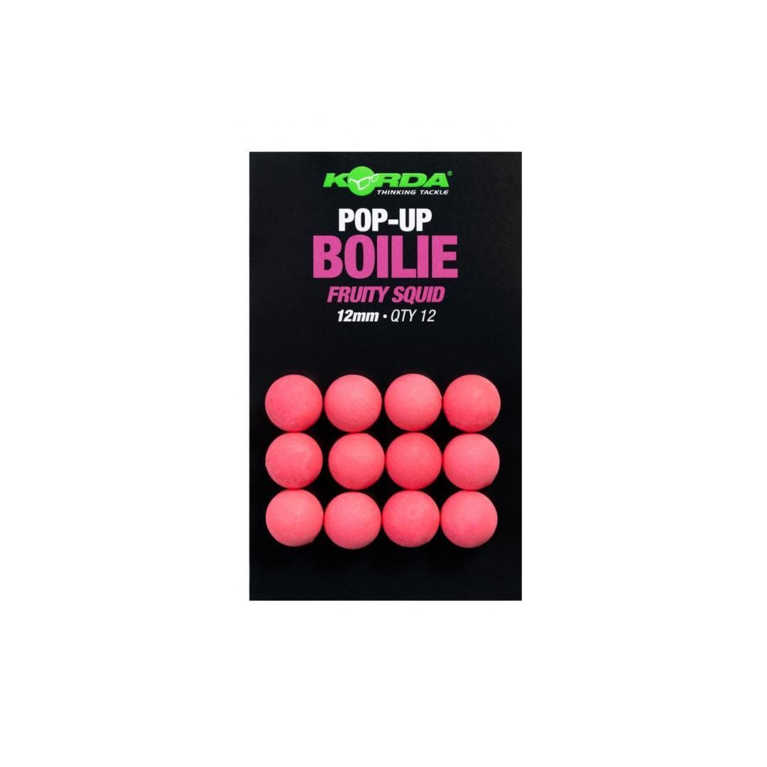 Korda Pop-Up Boilie Fruity Squid Pink 12mm