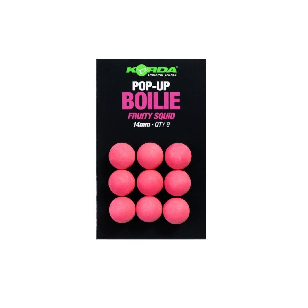 Korda Pop-Up Boilie Fruity Squid Pink 14mm
