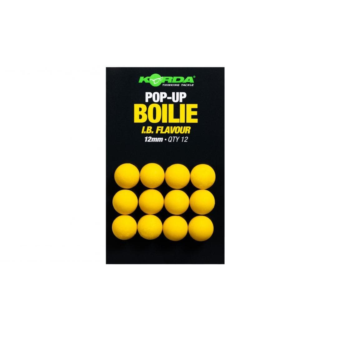 Korda Pop-Up Boilie IB Yellow 12mm