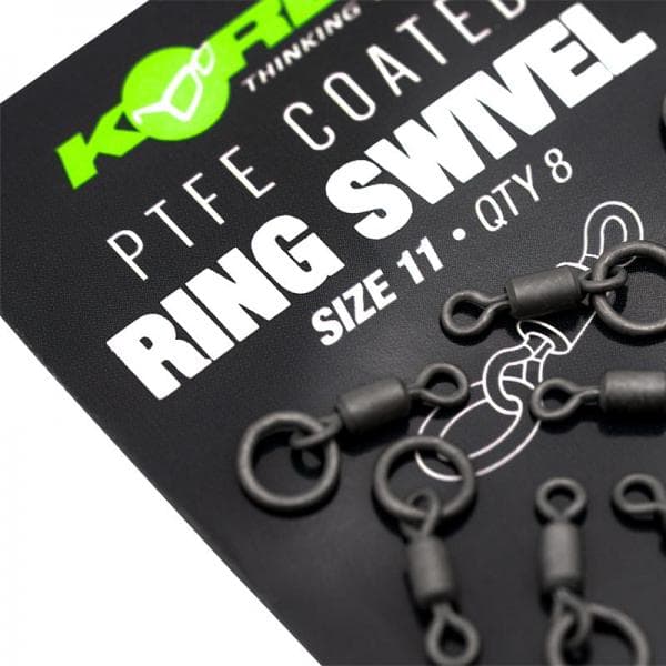 Korda PTFE Coated Ring Swivel Size11 - foto 2