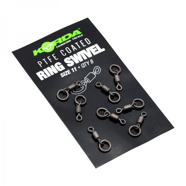 Korda PTFE Coated Ring Swivel Size11