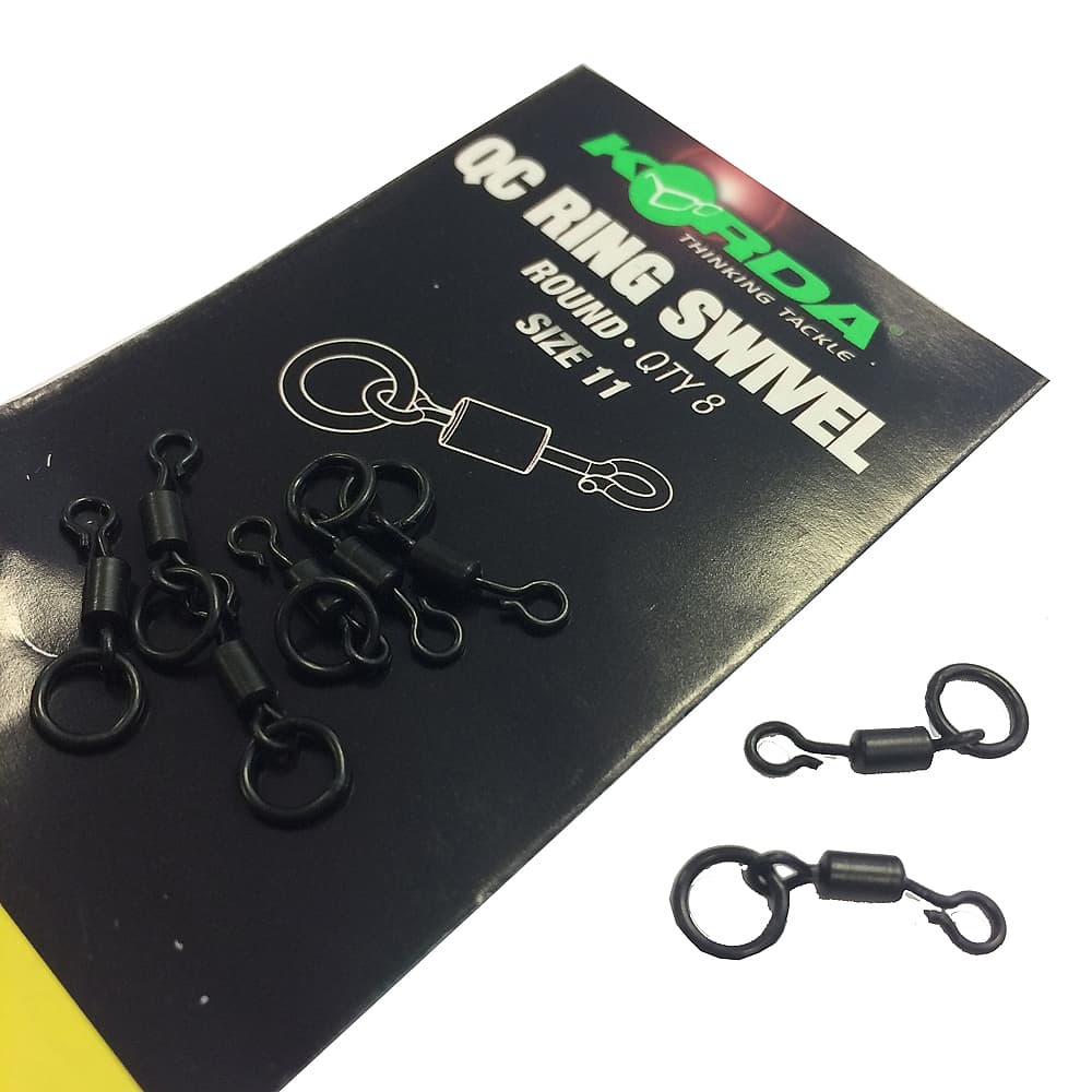 Korda QC Ring Swivel Round Size 11