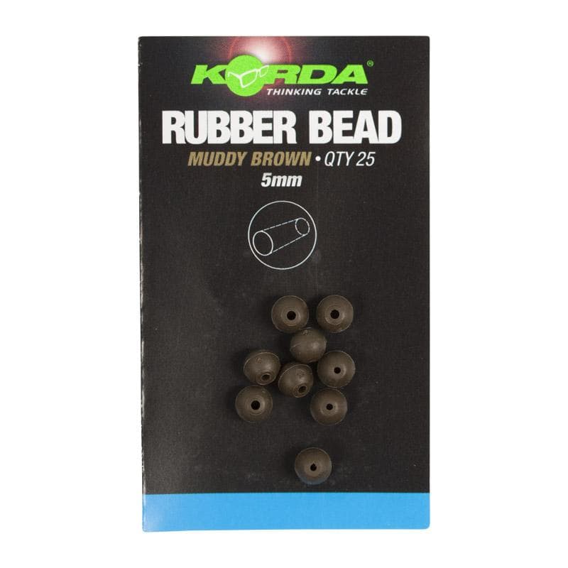 Korda Rubber Bead Brown 4mm
