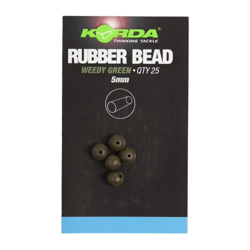 Korda Rubber Bead Green 4mm