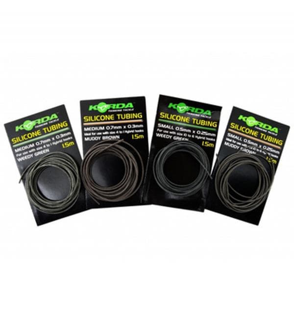 Korda Silicone Tube 0,5mm Green 1.5m