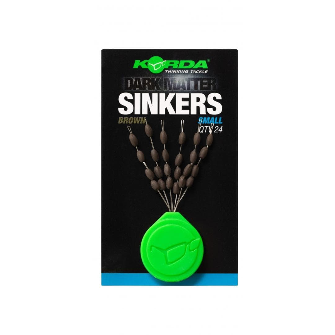 Korda Dark Matter Tungsten Sinkers Brown Small