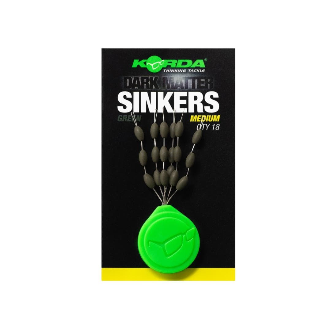 Korda Dark Matter Tungsten Sinkers Green Medium