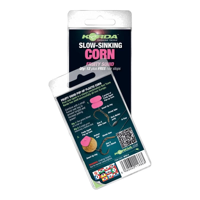 Korda Slow Sink Corn Fruity Squid Pink