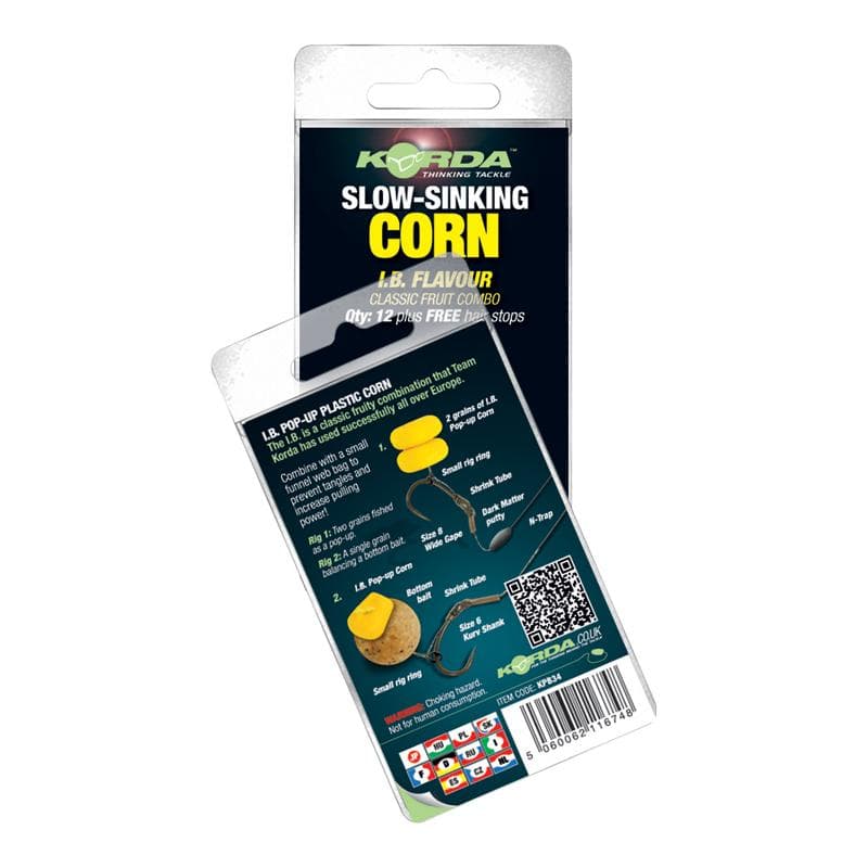 Korda Slow Sink Corn I.B. Yellow