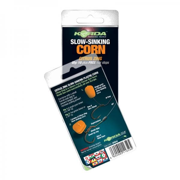 Korda Slow Sink Corn Orange Citrus Zing