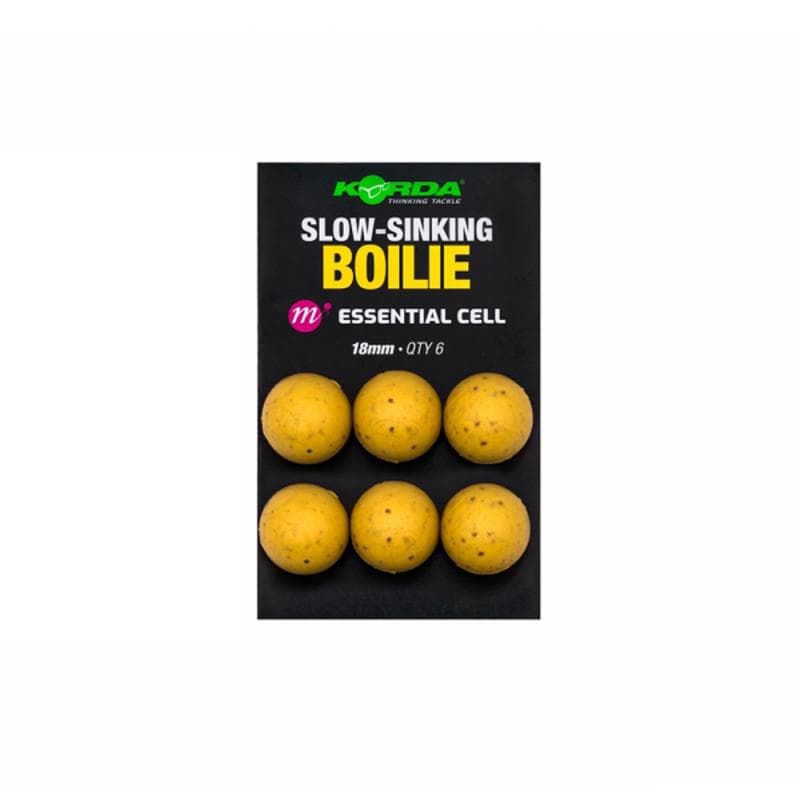 Korda Slow Sinking Boilie Essential Cell 18mm