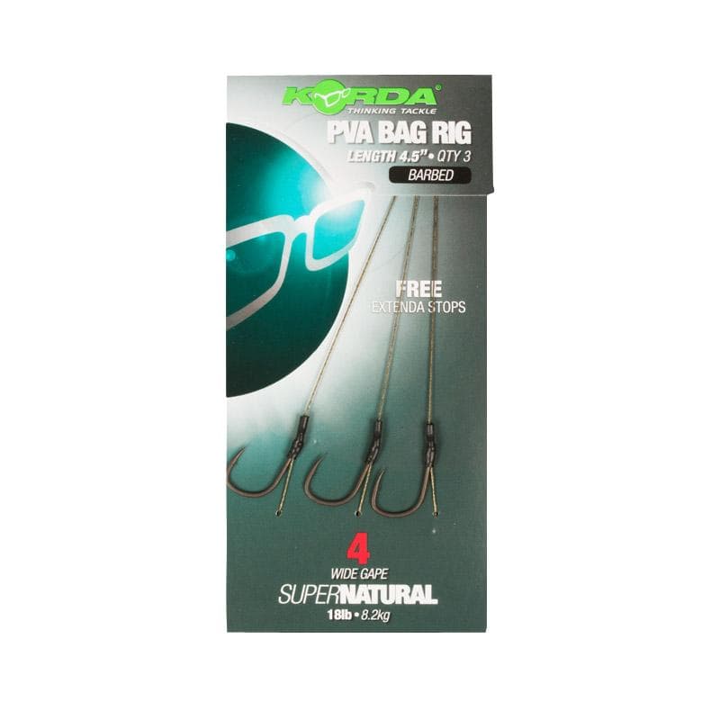 Korda Solidz PVA Rig Wide Gape Size 4