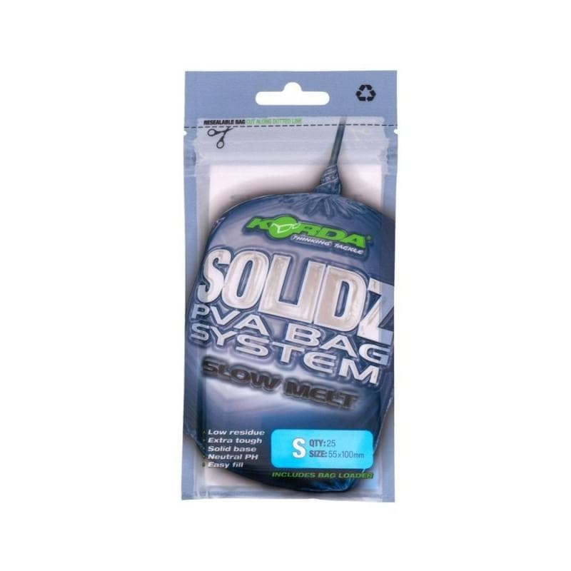 Korda Solidz Slow Melt PVA Bags Small
