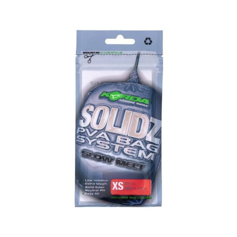 Korda Solidz Slow Melt PVA Bags XS
