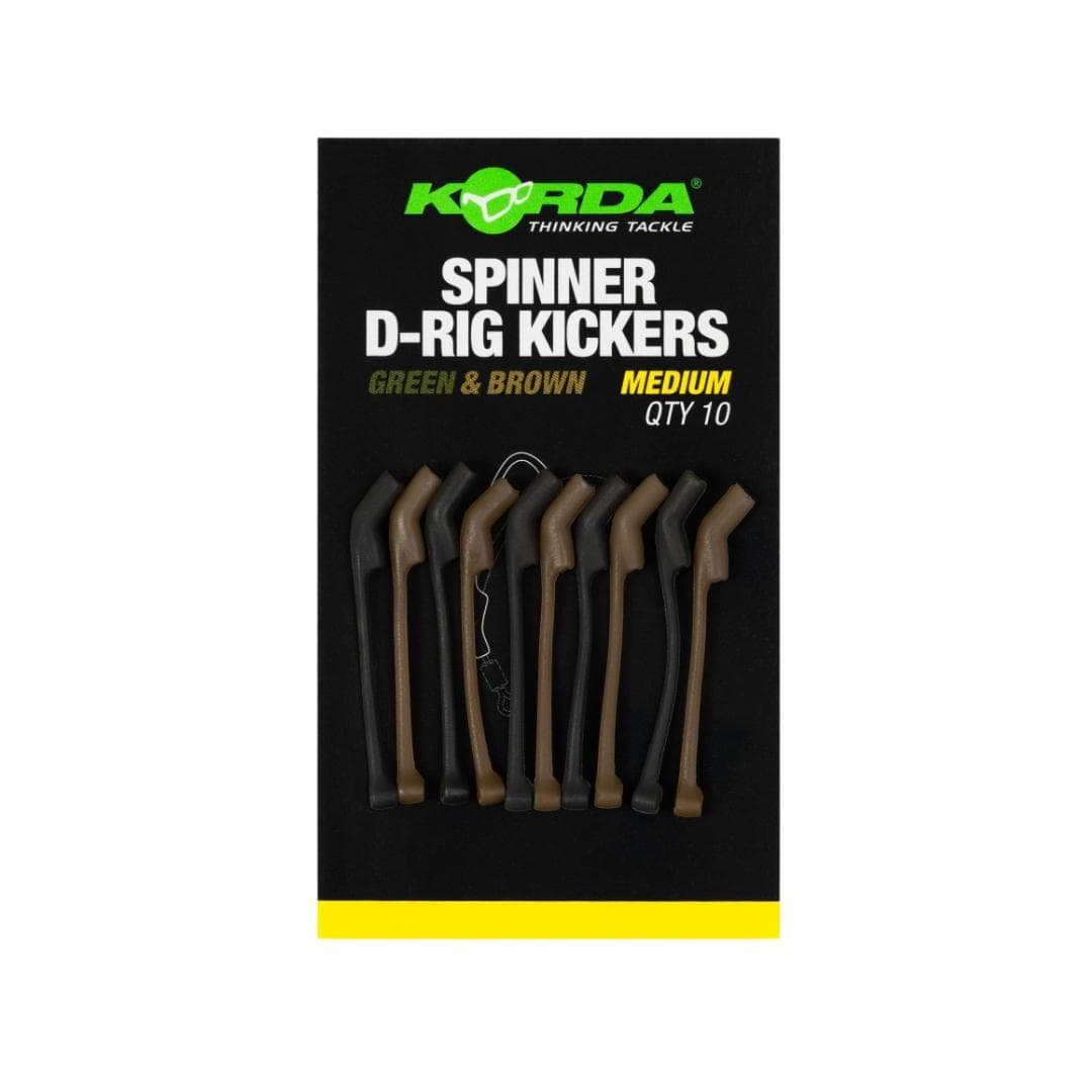 Korda Spinner D-Rig Kickers Green & Brown Medium