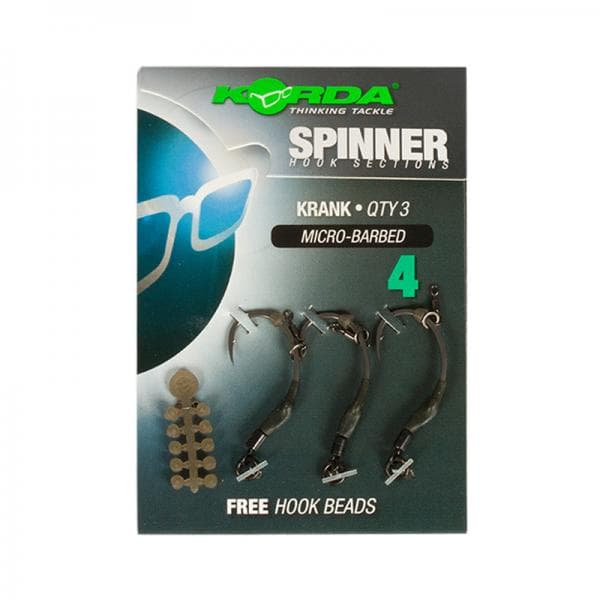 Korda Spinner Hook Krank Size 6