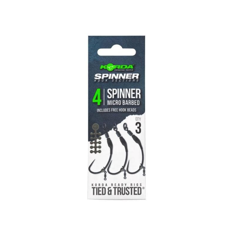 Korda Spinner Hook Sections Size 4