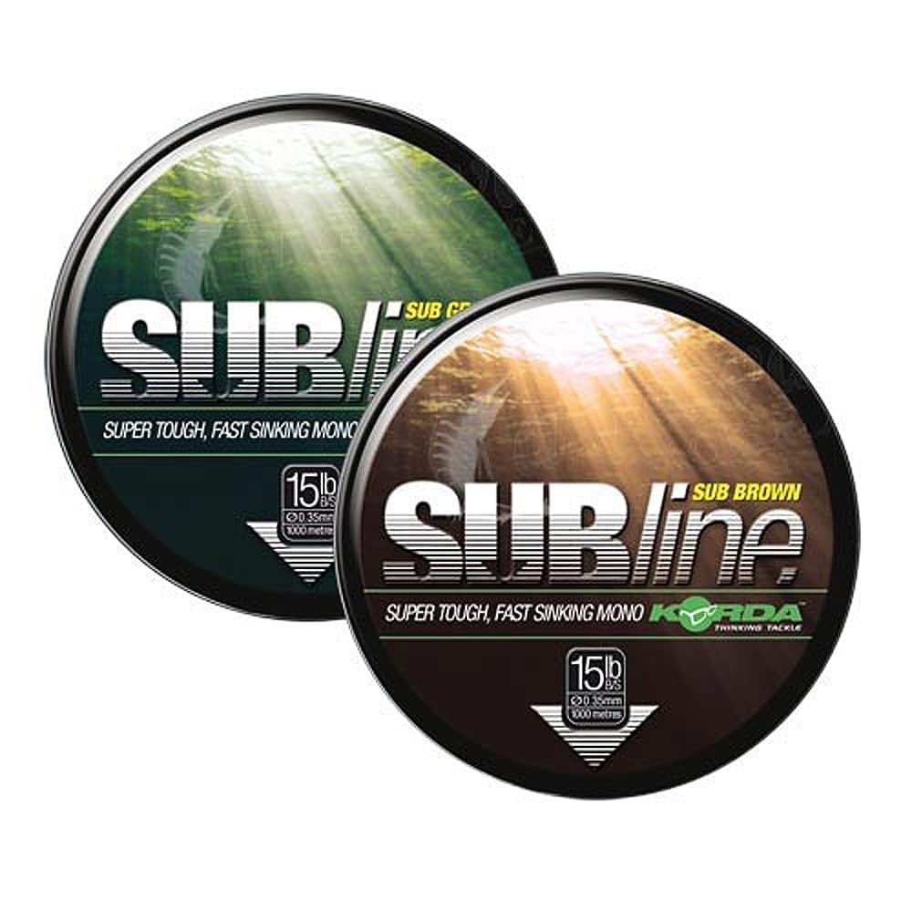 Korda Subline Green 12lb 0.35mm 1000m