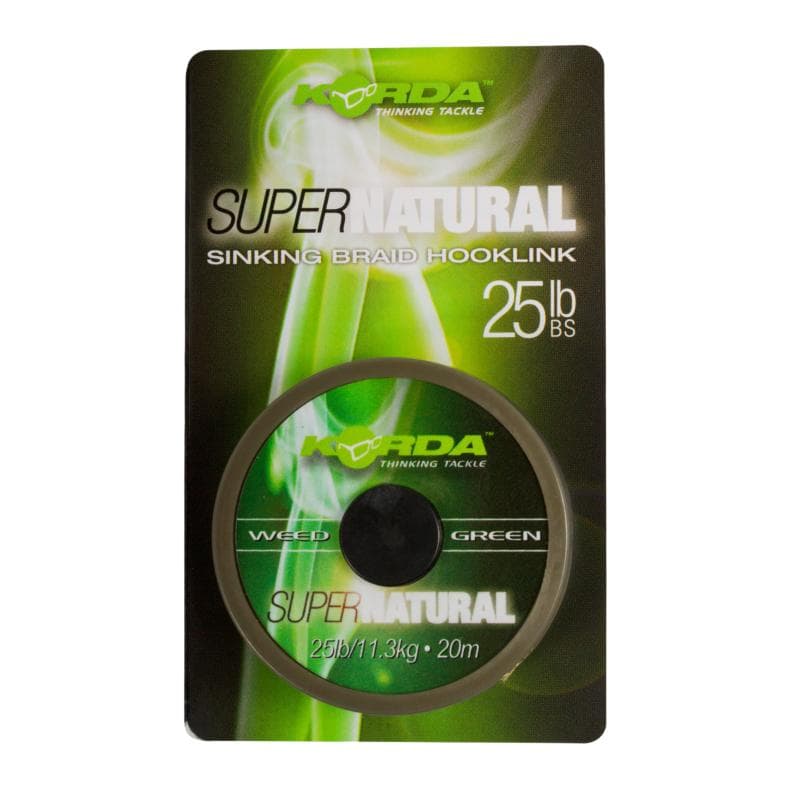 Korda Super Natural Weedy Green 25lb 20m
