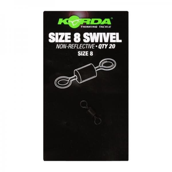 Korda Swivels Size 8 - 20 pcs
