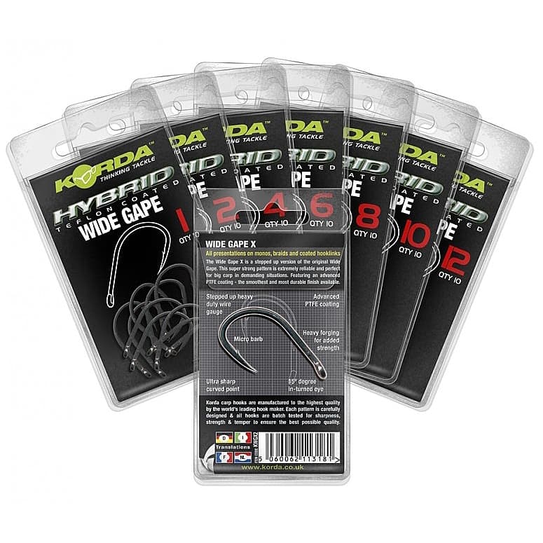Korda Wide Gape Hook Size 4
