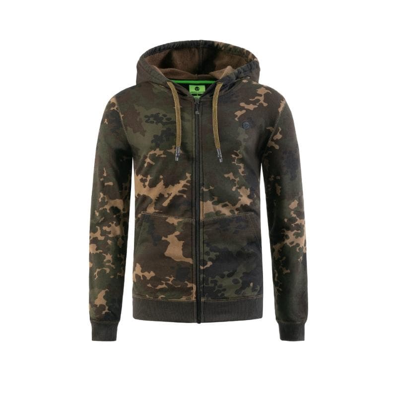 Korda Zip Hoodie Dark Kamo Medium