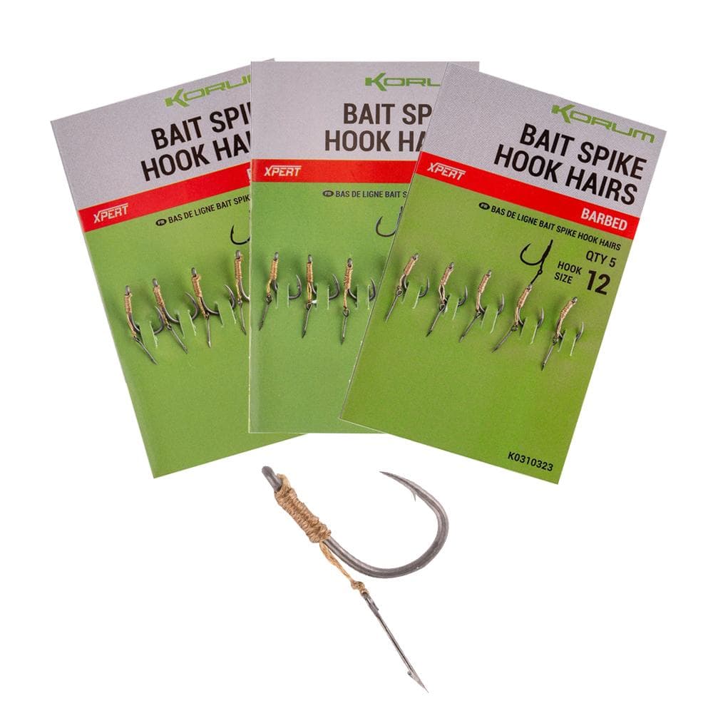 Korum Bait Spike Hook Hairs Size 8